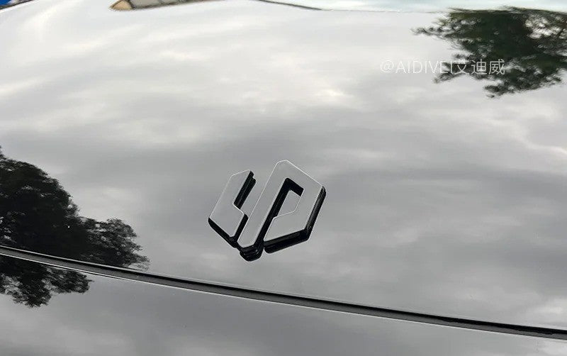 Leapmotor Blackened Car Emblem Letter Sticker