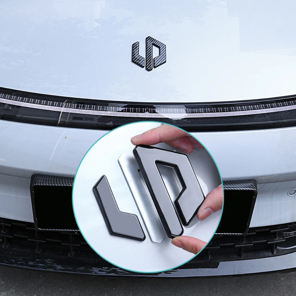 Leapmotor Blackened Car Emblem Letter Sticker