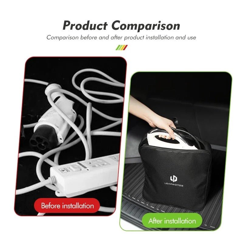 EV Car Charging Gun Organize For Leapmotor C11 T03 S01 C10 - Leapmotor Accessories