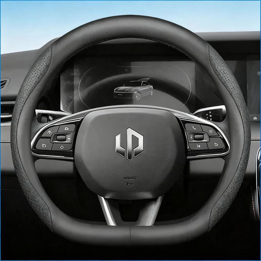 Leather Car Steering Wheel Cover For LEAPMOTOR C11 C10 T03 C16