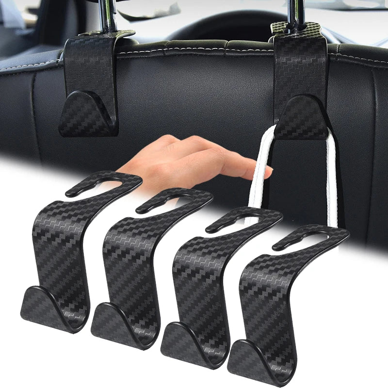 2/4 PCS Car Seat Headrest Hook