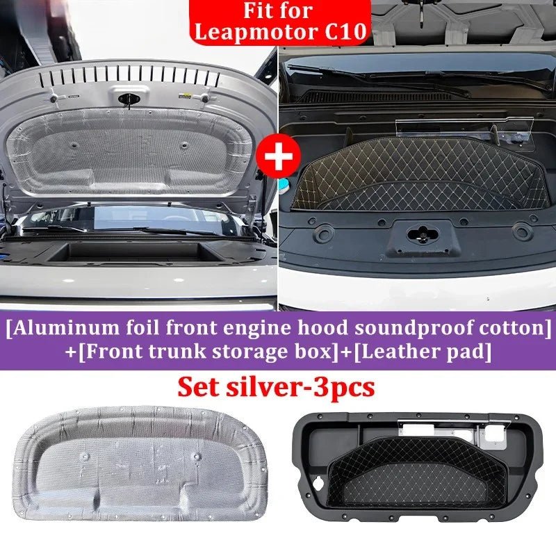 C10 BEV Newest Car Front Trunk Storage Box Front Trunk Organizer - Leapmotor Accessories