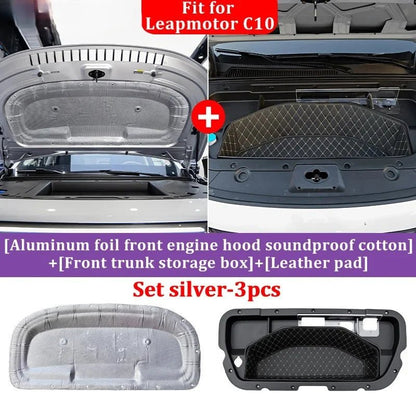C10 BEV Newest Car Front Trunk Storage Box Front Trunk Organizer - Leapmotor Accessories