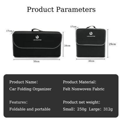 Car Trunk Storage Box for Leapmotor T03 S01 C11 C01 C10 - Leapmotor Accessories