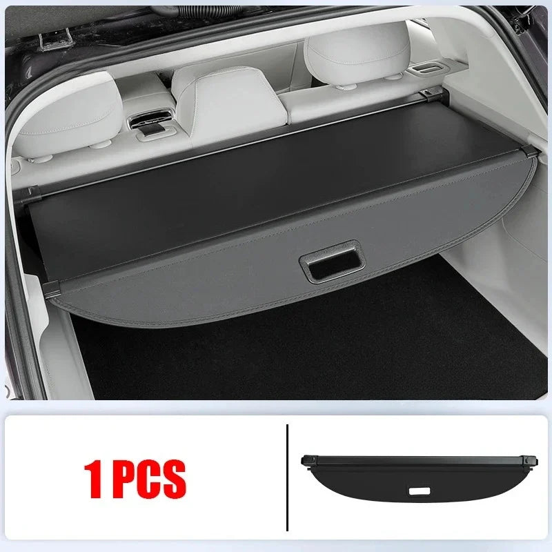 LEAPMOTOR B10 Car Trunk Canvas Cargo Cover Retractable Luggage Rack Protector - Leapmotor Accessories