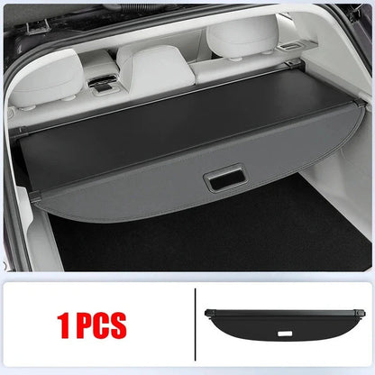 LEAPMOTOR B10 Car Trunk Canvas Cargo Cover Retractable Luggage Rack Protector - Leapmotor Accessories