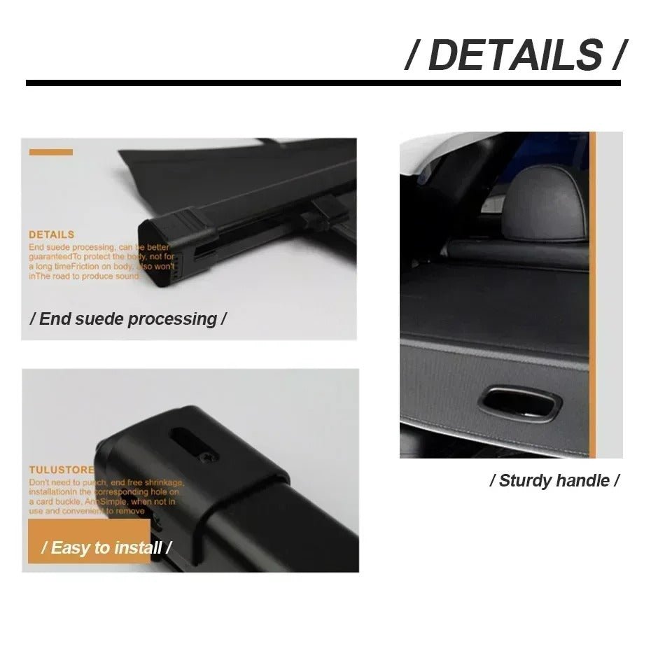 Leapmotor C10 2024+ Car Trunk Cargo Cover - Leapmotor Accessories