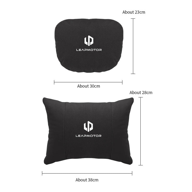 Leapmotor Car Seat Headrest Neck Pillow Lumbar Support Cushion