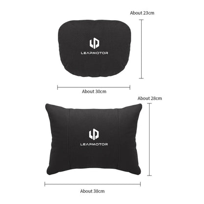 Leapmotor Car Seat Headrest Neck Pillow Lumbar Support Cushion