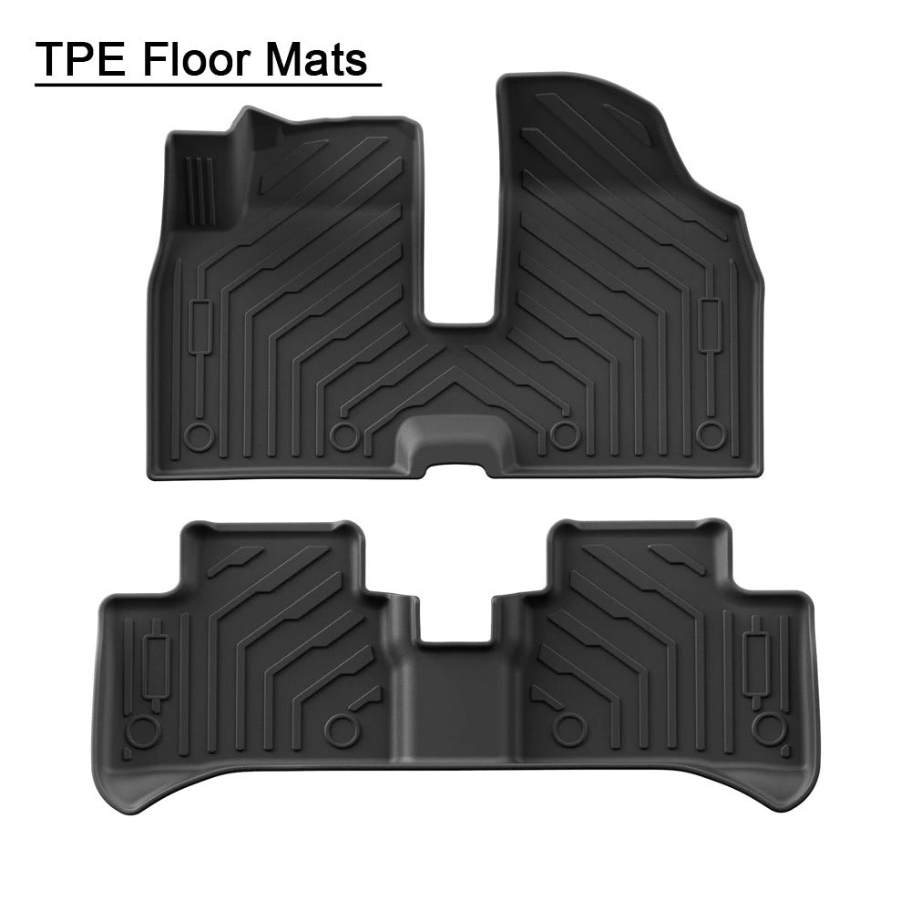 Leapmotor T03 EV 2023–2024 Auto-Fußmatten, Kofferraumpolster, TPE, 3D-Fußmatte