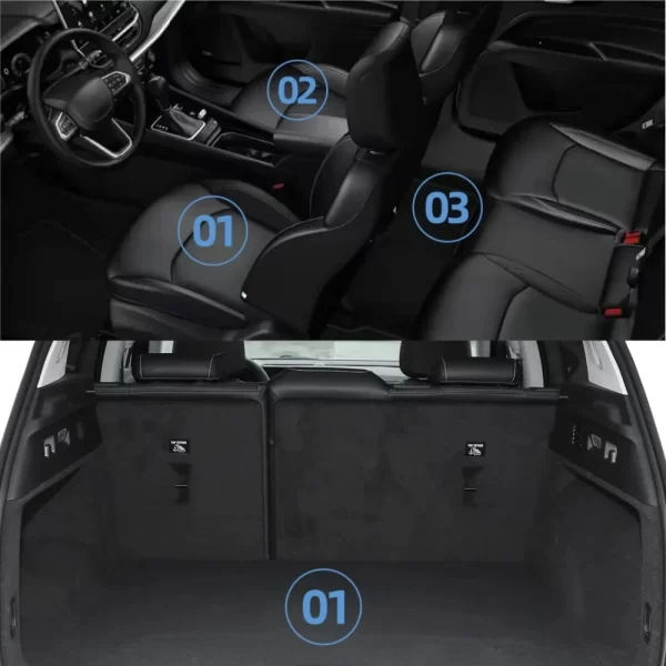 Leapmotor T03 EV 2023-2024 Car Floor Mats