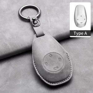 Leather Car Key Case Cover for Leapmotor t03 s01 c11