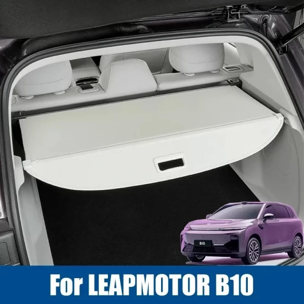 LEAPMOTOR B10 2025 2026 Car Trunk Canvas Cargo Cover